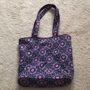 Purple Vera Bradley tote